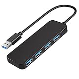 USB 3.0 Hub, VIENON 4-Port USB Hub USB Splitter USB Expander for Laptop, Xbox, Flash Drive, HDD, Console, Printer, Camera,Keyborad, Mouse