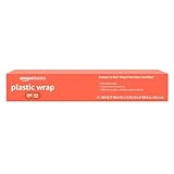 Amazon Basics Plastic Wrap, 200 Sq Ft, Pack of 1