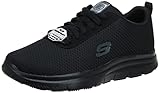 Skechers for Work Men's Flex Advantage Bendon Work Shoe, Black, 10 D(M) US
