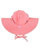 RuffleButts Bubblegum Pink Swim Hat - 0-12m