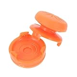 Angoily 2pcs Ps4ps5 Rocker Cap Joystick Cord Grips Thumb Stick Covers Accessories Controller Thumb Stick Caps Orange
