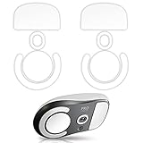 2 Sets of Hyperslides Rounded Edges Mouse Feet, Mouse Skates, Mouse Pads for Logitech G PRO X Superlight Wireless Gaming Mouse Feet Replacement(0.8mm, Smooth, Pure White PTFE) Pro Performance Upgrade