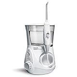 Waterpik Aquarius Water Flosser Professional For Teeth, Gums, Braces, Dental Care, Electric Power With 10 Settings, 7 Tips For Multiple Users And Needs, ADA Accepted, White WP-660