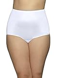 Vanity Fair Women's Perfectly Yours Ravissant Tailored Nylon Brief Panty - Size 8 - Star White