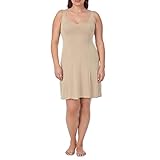 Jones NY Women's Silky Touch 38 Sleeveless Anti-Cling Full Slip, Nude, XL