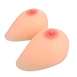 Y-NOT C Cup Silicone Breast Forms Self Adhesive for Crossdresser Fake Prosthesis Nude