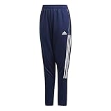 adidas Kids Tiro 21 Track Pants, Team Navy Blue, Medium