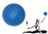 CIZEBO Small Exercise Ball for Between Knees, 6 inch Pilates Ball with Pump, Mini Yoga Core Ball Physical Therapy, Blue