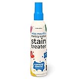 HATE STAINS CO Stain Remover for Clothes - 4oz Newborn & Baby Essentials - Miss Mouth's Messy Eater Stain Treater Spray - No Dry Cleaning Food, Grease, Coffee Off Laundry, Underwear, Fabric