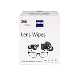 ZEISS Pre-Moistened Lens Cleaning Wipes, 200 Count