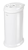 Ubbi Steel Odor Locking, No Special Bag Required Money Saving, Awards-Winning, Modern Design, Registry Must-Have Diaper Pail, White