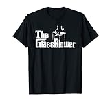 The Glassblower glass blower Blowing Funny Distressed Tshirt