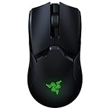 Razer Viper Ultimate Lightweight Wireless Gaming Mouse: Fastest Gaming Switches - 20K DPI Optical Sensor - Chroma Lighting - 8 Programmable Buttons - 70 Hr Battery - Classic Black