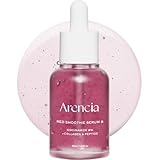 Arencia Red Collagen + Peptide Smoothie Serum, 8% Niacinamide, Vitamin C, Vitamin E, lifting anti-aging serum for skin texture for glass skin