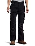 Caterpillar Men's Trademark Work Pants Built from Tough Canvas Fabric with Cargo Space, Classic Fit, Black, 30W x 32L
