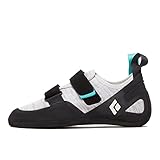 BLACK DIAMOND Equipment Momentum Climbing Shoes - Women's - Black-Alloy - 8