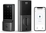 eufy Security Smart Lock C210, 5-in-1 Keyless Entry Door Lock, Built-in WiFi Deadbolt, Smart Door Lock, No Bridge Required, Easy Installation, Touchscreen Keypad, App Remote Control, BHMA Cert