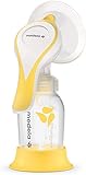 Medela Manual breast pump with Flex Shields Harmony Single Hand for More Comfort and Expressing More Milk