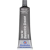 Permatex 22058 Dielectric Tune-Up Grease, 3oz. - High Performance Dielectric Grease Used To Protect Terminals, Spark Plugs, Wiring And Other Electrical Connections Against Salt, Dirt, And Corrosion