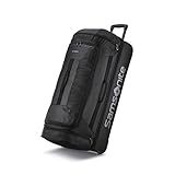 Samsonite Andante 2 Wheeled Rolling Duffel Bag, All Black, 32-Inch