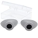 Super Sunnies Slim Flex UV Eye Protection, FDA Compliant Tanning Goggles Eyeshields (Grey)…