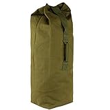 Farm Blue Top Load Duffle Bag -Extra Large Military OD Duffel Bags - Heavy Duty Army Grade Cotton Canvas Duffle Bags For Men, Women & Kids - XL Front Loading Tactical Gear Sack – 25” x 42' -Olive Drab