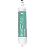 GE RPWFE Refrigerator Water Filter | Certified to Reduce Lead, Sulfur, and 50+ Other Impurities | Replace Every 6 Months for Best Results | Pack of 1