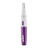 Conair All-In-1 Body and Facial Hair Removal for Women, Cordless Lithium-Powered Trimmer, Perfect for Face, Ear/Nose, Eyebrows, Legs, and Bikini Lines