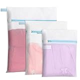 Polecasa Lead-free Durable Mesh Laundry Bags for Washing Delicates 1 Large, 1 Medium, 1 Small