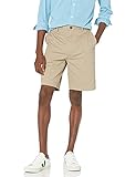 Amazon Essentials Men's Classic-Fit 9' Short, Khaki Brown, 34