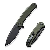 CIVIVI Mini Praxis Folding Pocket Knife, 2.98' D2 Steel Blade G10 Handle Small EDC Knife with Pocket Clip for Men Women, Sharp Camping Survival Hiking Knives C18026C-1