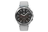 SAMSUNG Galaxy Watch 4 Classic 46mm Smartwatch with ECG Monitor Tracker for Health, Fitness, Running, Sleep Cycles, GPS Fall Detection, Bluetooth, US Version, Silver