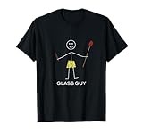 Funny Mens Glassblowing Design, Boy Glass Artist T-Shirt