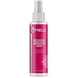 Mielle Mongongo Oil Thermal & Heat Protectant Spray, Protects Hair from Heat Damage, Intense Heat Defense, Curl Pattern Protection, Safe for All Hair Types, 4 Ounce