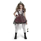 Spooktacular Creations Zombie Prom Queen Costume for Girls, Halloween Costumes for Kids, Zombie Princess Costume-M