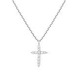 PAVOI 14K Gold Plated Cross Necklace for Women | Cross Pendant | Gold Necklaces for Women