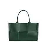 The Arco Medium Intrecciato-Leather Tote Women Bag - Raintree/Parakeet (Raintree)