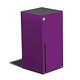 MightySkins Skin Compatible with Xbox Series X - Solid Purple | Protective, Durable, and Unique Vinyl Decal wrap Cover | Easy to Apply and Change Styles | Made in The USA (MIXBSERX-Solid Purple)