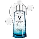 Vichy Mineral 89 Hyaluronic Acid Face Serum, Facial Gel Moisturizer and Pure Hyaluronic Acid Moisturizing and Hydrating Serum for Sensitive Skin and Dry Skin