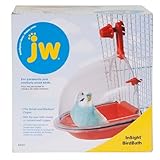 JW Pet Insight Bird Bath Bird Accessory, Multicolor Medium