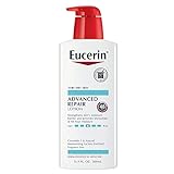 Eucerin Advanced Repair Body Lotion, Unscented Body Lotion for Dry Skin, 16.9 Fl Oz Pump Bottle