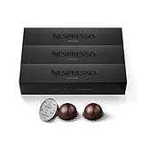 Nespresso Capsules VertuoLine, Intenso, Dark Roast Coffee, Coffee Pods, Brews 7.77 Ounce (VERTUOLINE ONLY), 10 Count (Pack of 3)
