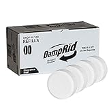 DampRid Fragrance Free Drop 4 Pack-15.8 Oz. Refill Tabs-Moisture Absorber, from Numerous Environments and Remove Foul Odors