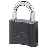 Master Lock Combination Lock, Set Your Own Combination Lock, Indoor and Outdoor Padlock, Weatherproof Code Lock