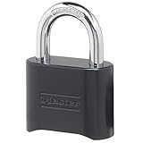 Master Lock Combination Lock, Set Your Own Combination Lock, Indoor and Outdoor Padlock, Weatherproof Code Lock