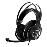 HyperX Cloud Revolver - Gaming Headset with HyperX 7.1 Surround Sound, Signature Memory Foam, Premium Leatherette, Steel Frame, Detachable Noise-Cancellation Microphone