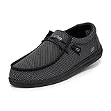Hey Dude Men's Wally L Sox Black Size 10 Shoes