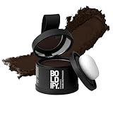 BOLDIFY Hairline Powder - Instantly Conceals Hair Loss and Thinning, Touch Up Toppers and Fibers for Men & Women, Stain-Proof 48 Hour Formula (Dark Brown)