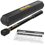 LEXIVON 3/8-Inch Drive Click Torque Wrench 10~80 Ft-Lb/13.6~108.5 Nm (LX-182)