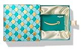 Amazon.com Gift Card in a Premium Teal and Gold Box